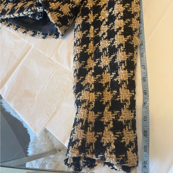 Zara Cropped Textured Blazer - Picture 9 of 9